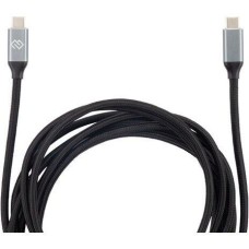 кабель DIGMA Кабель USB Type-C (m) - USB Type-C (m), 3м, черный [d-type-c-usb3.2-100w-4k-3m]