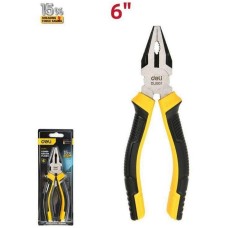 Комбинированные плоскогубцы DELI Комбинированные плоскогубцы DL0001 160мм, двухкомпонентная прорезиненная рукоять