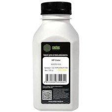 CACTUS Тонер CS-THPCWHUY-100, для HP Color W2070/1/2/3, желтый, 100грамм, флакон