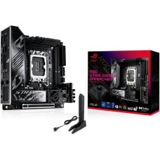 Материнская плата ASUS Материнская плата ROG STRIX Z890-I GAMING WIFI LGA1851 mini-ITX 2xDDR5 PCIEx16 2xM.2 2xThunderbolt USB-C HDMI 2.5GLAN Wi-Fi 7