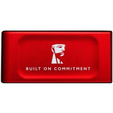 Внешний диск KINGSTON 2ТБ Внешний диск SSD XS1000 SXS1000R/2000GA, USB 3.2 Gen 2, запись - 1000МБ/с, чтение - 1050МБ/с, красный