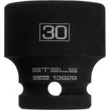 STELS Головка ударная шестигранная, 30 мм, 1/2, CrMo 13929
