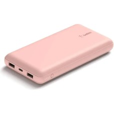 BELKIN Внешний аккумулятор Power Bank 20000mAh 2*USB-A&USB-C 15W. Цвет: розовое золото