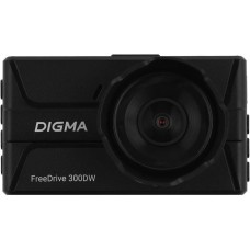 Видеорегистратор DIGMA Видеорегистратор FreeDrive 300DW черный 4Mpix 1440x2560 130гр