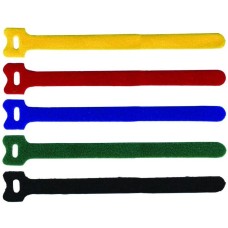 LANMASTER Хомут-липучка LAN-VCM180-GN 180x12мм (упак:20шт) нейлон/полиэтилен внутри помещений зеленый