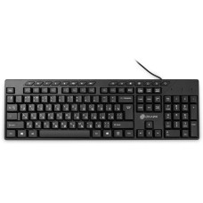 OKLICK Клавиатура Оклик 125M черный USB Multimedia (1678108) кабель 1.6м