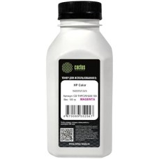 CACTUS Тонер CS-THPCWHUM-100 пурпурный флакон 100гр. для принтера HP Color W2070/1/2/3