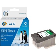 Картридж струйный G&G Картридж струйный GG-PG-445XL-N PG-445 черный (15мл) для Canon PIXMA MG3040/2545S/2440/2940/2540/2540S;iP2840;MX494;TS204/3140/3440;TR4540/3340/4640