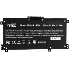 TOPON Батарея для ноутбуков TOP-HP15BQ, 4600мAч, 11.55В [103534]