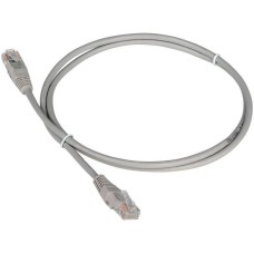 LANMASTER Патч-корд TWT-45-45-0.15-GY UTP RJ-45 вил.-вилка RJ-45 кат.5E 0.15м серый ПВХ