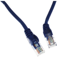 LANMASTER Патч-корд LAN-PC45/U5E-0.5-BL UTP RJ-45 вил.-вилка RJ-45 кат.5E 0.5м синий LSZH (уп.:1шт)