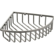 САНАКС - Полочка угловая, овальная, одинарная 20 см, плоские прутья, из нержавеющей стали, матовая 75050