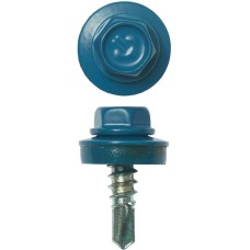 ЗУБР СКМ 5009, 19 х 5.5 мм, неб.-голуб., 500 шт (12,6 кг.), кровельный саморез (4-300310-55-019-5009)