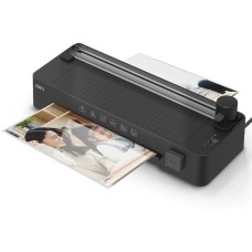 DELI Ламинатор ET109 черный A4 (70-125мкм) 26см/мин