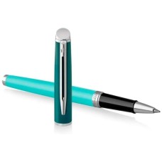 WATERMAN Ручка роллер Hemisphere Colour Blocking (2190124) Green CT F черн. черн. подар.кор