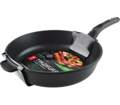 Сковорода ТРАДИЦИЯ ТК2281 литая 28см Комфорт