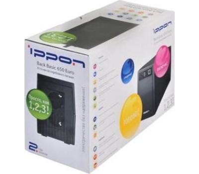 Источник бесперебойного питания IPPON BACK BASIC 850 EURO (480Вт/850ВА)
