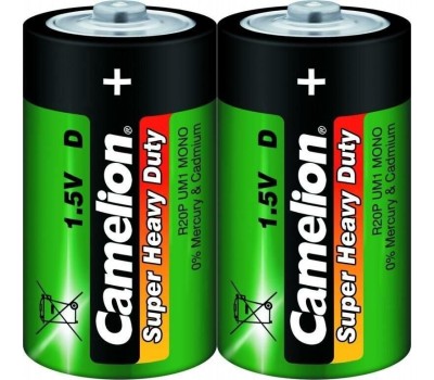 Элементы питания CAMELION (1662) R20P-SP2G