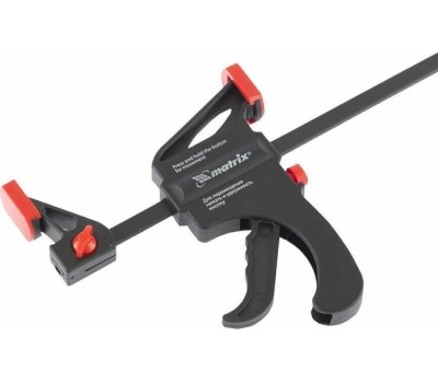 Струбцины MATRIX Струбцина универсальная, быстрозажимная, F-образная, 200 х 315 х 45 мм, пластиковый корпус 20562