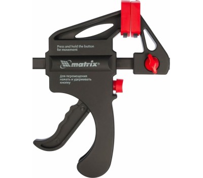 Струбцины MATRIX Струбцина универсальная, быстрозажимная, F-образная, 200 х 315 х 45 мм, пластиковый корпус 20562