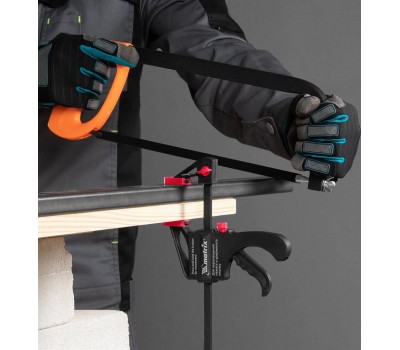 Струбцины MATRIX Струбцина универсальная, быстрозажимная, F-образная, 200 х 315 х 45 мм, пластиковый корпус 20562