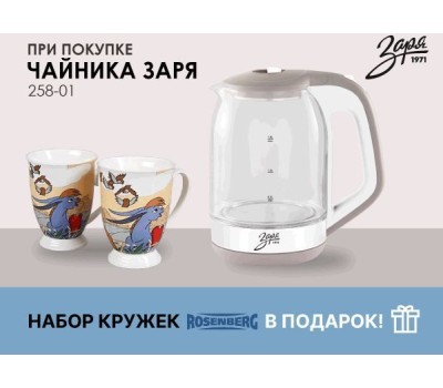 ЗАРЯ 258-01 стекло