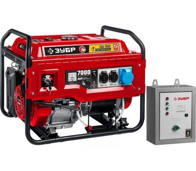 Генератор бензиновый ЗУБР СБА-7000 Генератор бензиновый