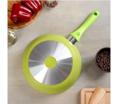 Сковорода КУКМОР 240tsl а/пр литая 24см Trendy style lime