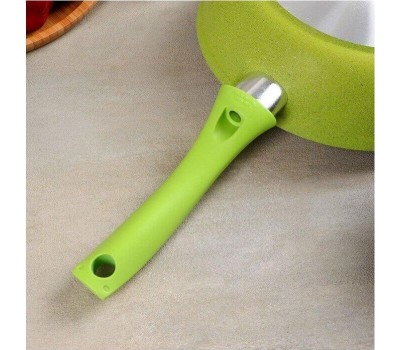 Сковорода КУКМОР 240tsl а/пр литая 24см Trendy style lime