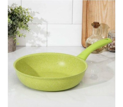 Сковорода КУКМОР 240tsl а/пр литая 24см Trendy style lime