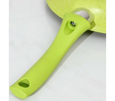 Сковорода КУКМОР 240tsl а/пр литая 24см Trendy style lime