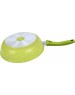 Сковорода КУКМОР 240tsl а/пр литая 24см Trendy style lime