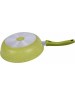 Сковорода КУКМОР 240tsl а/пр литая 24см Trendy style lime