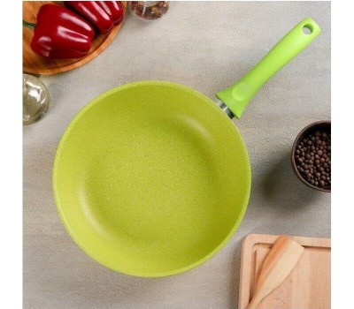 Сковорода КУКМОР 240tsl а/пр литая 24см Trendy style lime