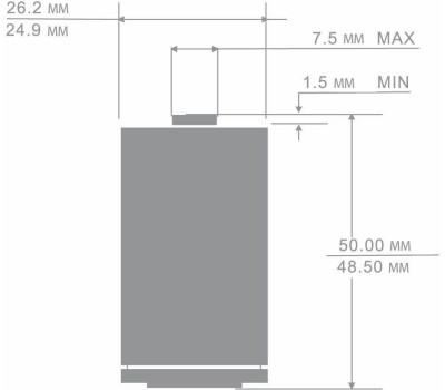 Элементы питания CAMELION (1653) LR14-BP2
