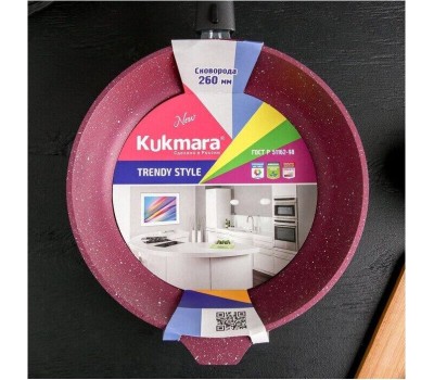 Сковорода КУКМОР 261tsm а/пр литая 26см съемн/руч Trendy style mystery