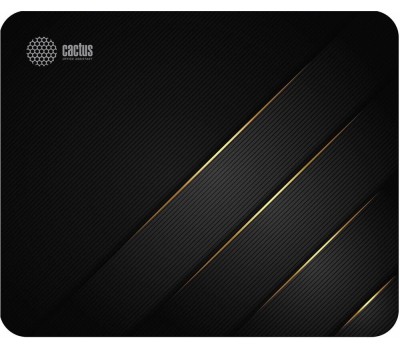 CACTUS Коврик для мыши Gold Geometry (M) ткань, 300х250х2мм [cs-mp-p04m]