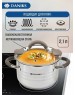 Кастрюля DANIKS GS-01413HY-16CA-2 Нара (397626) 2.1 л
