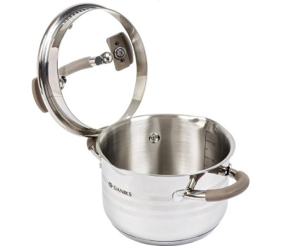 Кастрюля DANIKS GS-01413HY-16CA-2 Нара (397626) 2.1 л