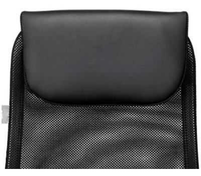 БЮРОКРАТ Кресло руководителя CH-607, на колесиках, сетка/ткань, серый/чёрный ch-607/dgrey