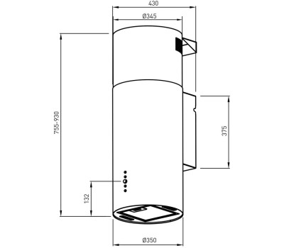 Вытяжка OASIS KR-50W белый