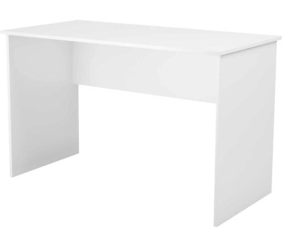 Стол компьютерный ВИТАЛ-ПК Стол письменный Компакт 1200, ЛДСП, белый