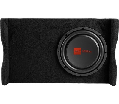 Автосабвуфер ACV CRAFT BS10A активный/корпусной плоский/1800Вт/25см/SPL-108дБ/темно-серый