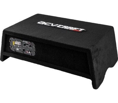 Автосабвуфер ACV CRAFT BS10A активный/корпусной плоский/1800Вт/25см/SPL-108дБ/темно-серый