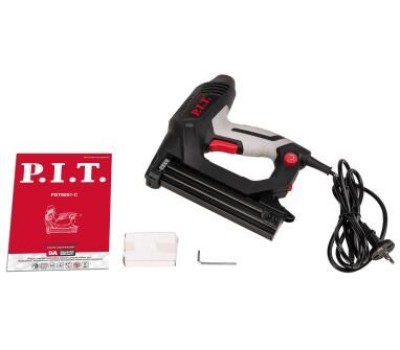Степлер электрический P.I.T. Степлер электрич. PST6001-C (20шт/мин, магазин100шт, скобы 18ga 15-25мм, гвозди 18ga 15-32мм)