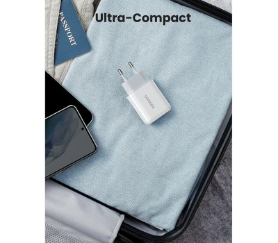 UGREEN Зарядное устройство CD122 (10133) USB-A QC 3.0 18W Fast Charger EU. Цвет: белый