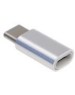 Переходник АТОМ (31049) USB Type-C 3.1-USB B micro, серебряный