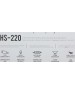 CREATIVE Гарнитура HS-220, для контактных центров, накладные, проводные, черный [51ef1070aa000]
