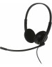 CREATIVE Гарнитура HS-220, для контактных центров, накладные, проводные, черный [51ef1070aa000]