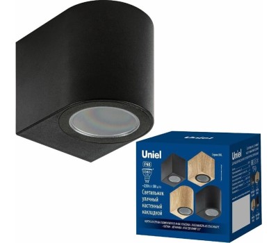 светильник UNIEL UUL-P51A 6W/GU10 IP65 BLACK